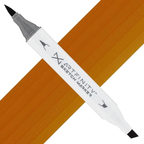 Artfinity Sketch Markers - Baked Clay E3-6, Vibrant, Professional, Dye-Based Alcohol Markers for Artists, Drawing, Travel, & More - color: Baked Clay E3-6, size: 1 Count (Pack of 1)