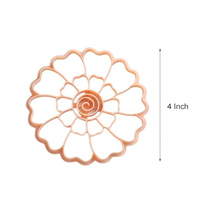 GOTO CLAY TOOLS Trinket Dish Cutter for Polymer Clay, Flower Trinket Dish Cutter, 4 inch Length, Embossed Polymer Clay Cutters, Sharp Edge - color: FLOWER