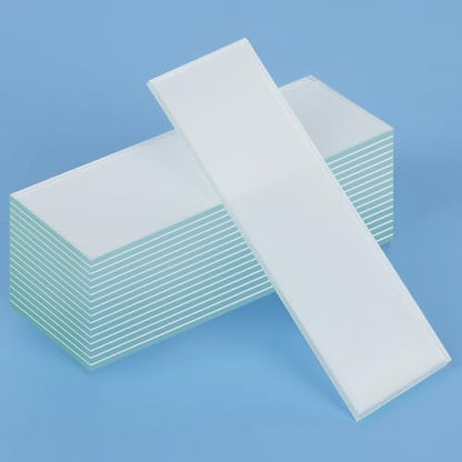 Labasics Glass-Backed TLC Plates, Silica Gel Sheets for Lab Analysis, High-Purity Layer, Fast Separation, 2.5 x 7.5 cm, 80 PCS