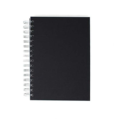 Artway Studio Spiral Sketchbook - 5.8" x 8.3" Portrait - 170gsm / 105lb Drawing Paper - 96 Sides - size: 5.8" x 8.3" (A5) Portrait