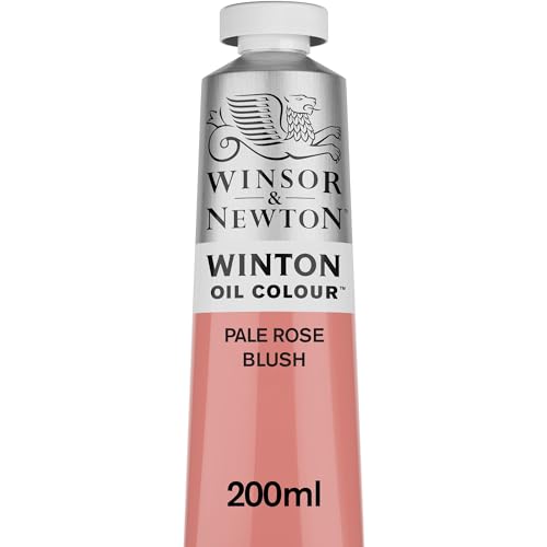 Winsor & Newton Winton Oil Color, 200ml (6.75-oz) Tube, Pale Rose Blush - color: Pale Rose Blush, size: 6.75 Fl Oz (Pack of 1), style: 6.75-oz Tube