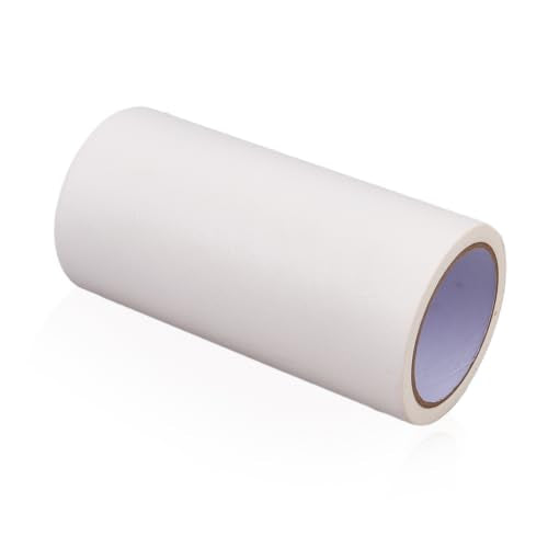 SUPERFINDINGS Masking Tape 0.2x20m/0.66x65.62ft General Purpose Tape Textured Paper for Painting White Art Adhesive Protective Paper Roll Tracing Frisket for Artist Painting Crafting Covering Skirting