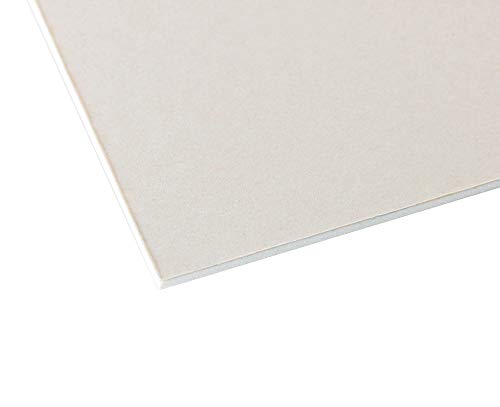 UART Premium Mounted Art Board, Size: 11 x 14, Color: Cream, Grade/Grit: 500 - color: Grade 500, size: 11" x 14"