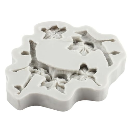 Plum Blossom Polymer Clay Molds Plum Blossom Branch Silicone Mold for DIY Crafts Epoxy Resin Casting Air Dry Polymer Clay Plaster Jewelry Making - color: Style D
