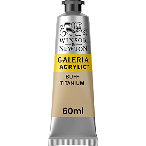 Winsor & Newton Galeria Acrylic Color, 60ml (2-oz) Tube, Buff Titanium - color: Buff Titanium, style: 2-oz Tube