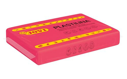 Jovi - Non-Hardening Modeling Clay, 4 Dark Red Bars, 0.77 lb Each | 3.3 lb total, Professional Arts and Crafts Non-Toxic and Gluten Free plasticine - color: Ruby Red