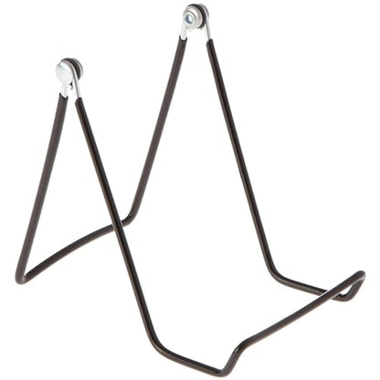 GIBSON HOLDERS 6A Adjustable Black Wire Display Easel, 3.5" W x 4.75" D x 4.75" H, Pack of 8 - size: 8-Pack