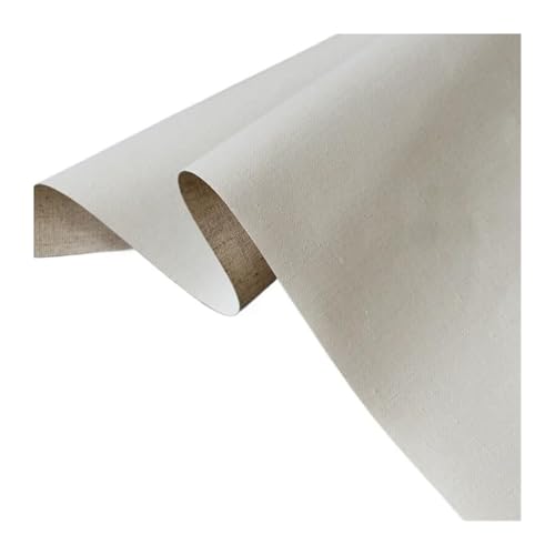 Cotton Canvas Roll, Cotton Primed Canvas Roll for Acrylic Oil Painting Linen Blend Sizes 1.64-2.6m x 1m(2.6 M X1 M) - color: 2.6 M X1 M