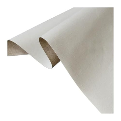 Cotton Canvas Roll, Cotton Primed Canvas Roll for Acrylic Oil Painting Linen Blend Sizes 1.64-2.6m x 1m(2.6 M X1 M) - color: 2.6 M X1 M