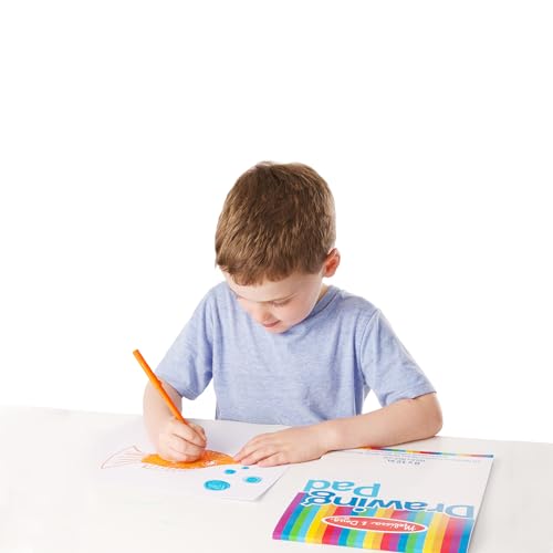 Melissa & Doug Drawing Paper, Sketch Pad, 3-Pack Bundle for Coloring, Writing or Painting (9 x 12 inches) - 50 Sheets Each, Kids Drawing Pad & Art Supplies for Kids Ages 3+ - FSC Certified
