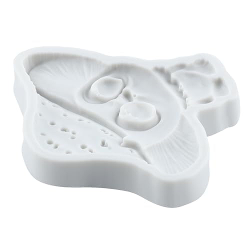 Cartoon Mushroom Silicone Mold Mushroom Polymer Clay Molds for DIY Crafts Epoxy Resin Casting Air Dry Polymer Clay Plaster Jewelry Making - color: Style D