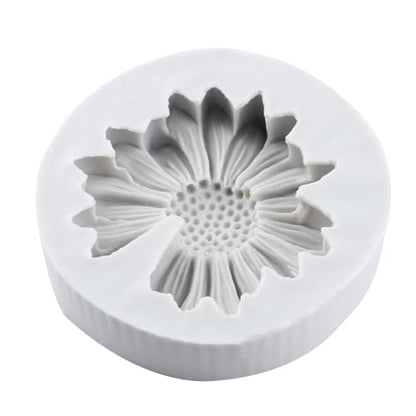 Chrysanthemum Flower Polymer Clay Mold Chrysanthemum Silicone Molds Daisy Flower Mold for DIY Crafts Air Dry Clay Plaster Epoxy Resin Casting Jewelry Making - color: Style G