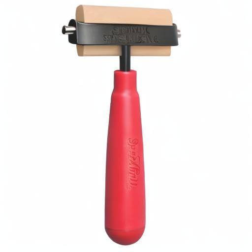 Speedball Soft Rubber Brayer, 2.5-Inch - Roller for Printmaking, Gel & Block Printing and Crafting - Made in USA - size: 2-1/2-Inch