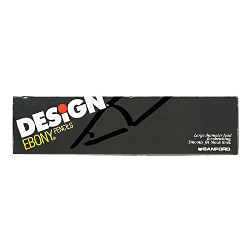 Prismacolor, SAN14420, Ebony Sketching Pencil, 12 / Dozen