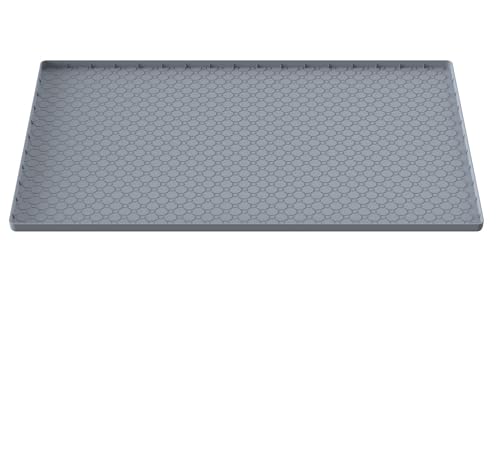 Large Silicone Craft Mat with Raised Edges for Resin Art & Epoxy Projects | Heat-Resistant Non-Slip Surface, Spill Containment Walls, Easy-Clean Design