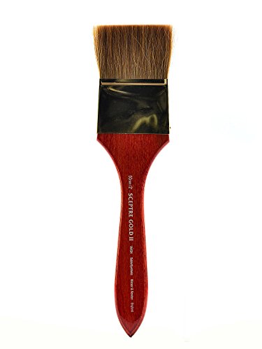 Winsor & Newton Sceptre Gold II Series 101 Short Handle Brush - Round #16 - size: #16, style: Round