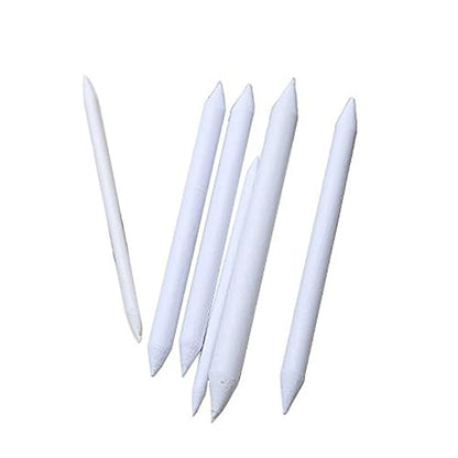 SEWOART 6pcs Blending Stumps and Tortillions Pencil Set Art Sketch Drawing Tools Blending Stump for Drawing Tortillions Paper Art Blender