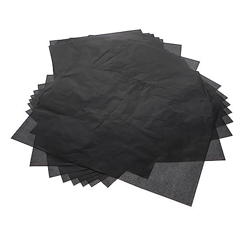 DOITOOL 25 Sheets Graphite Transfer Paper Reusable Carbon Paper for Tracing Patterns Crisp Lines for Drawing Crafting and DIY Projects