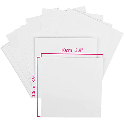 Watercolor Paper Sketchbook,3.9x3.9 Inch Mini Mixed Media Notebook,20 Sheets 140lb/300gsmTearable Artist Paper,Small Travel Drawing Journal for Adults,Painting,Watercolors,Art Supplies,White - color: 1-3.9x3.9 inch-300gsm-white