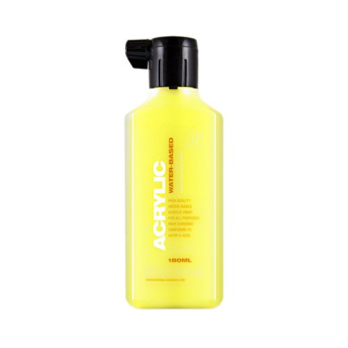 Montana Acrylic Marker Ink Refills, 180ml Bottle, Flash Yellow (053216) - color: Flash Yellow, size: 6.1 fl oz