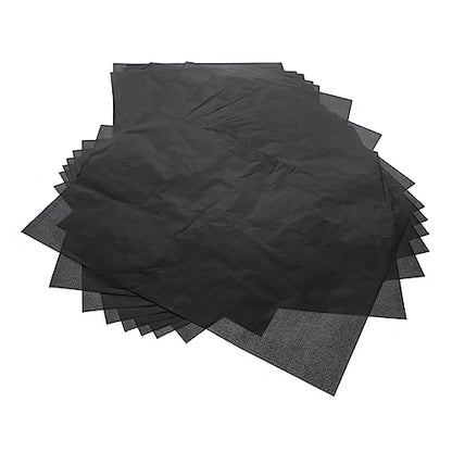 Angoily Graphite Carbon Transfer Paper for Tracing and Copying 25 Sheets of Graphite Paper for Artists DIY Projects and Office Use