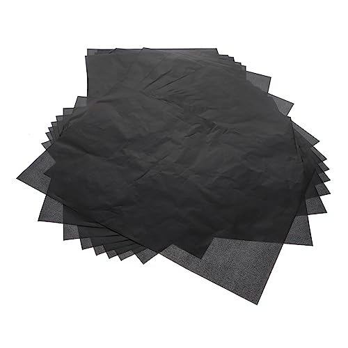 Angoily Graphite Carbon Transfer Paper for Tracing and Copying 25 Sheets of Graphite Paper for Artists DIY Projects and Office Use