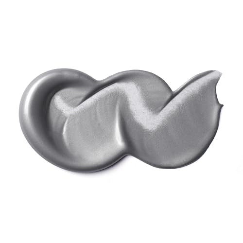 Liquitex Professional Soft Body Acrylic Paint, 59ml (2-oz) Bottle, Iridescent Rich Silver - color: Iridescent Rich Silver, style: 2-oz Bottle