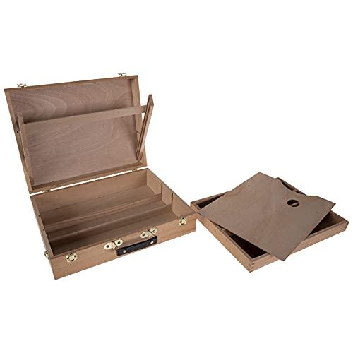 Hobby Lobby Master's Touch All Media Artist Supply Box, Briefcase Style | 5 Compartments, Stores Paints, Stamps, Brushes & Art Supplies