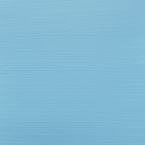 Amsterdam Standard Series Acrylic Tube 120ml Sky Blue Light 551 (17095512) | Vibrant Color with Acrylic Resin Binder, High Lightfastness, Water-Based, Strong Coverage, Visible Brush Strokes - color: Sky Blue Light, size: 4.06 Fl Oz (Pack of 1)