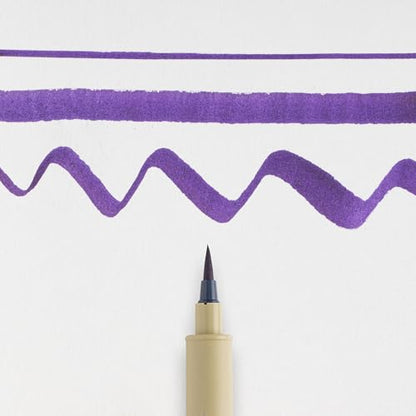 Sakura - Pigma Brush - Purple - color: Purple