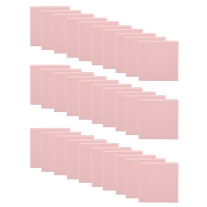 Rubber Carving Blocks Premium Soft Multipurpose Stamp Making DIY Crafting Scrapbook Painting for Schools Families 30PCS 5x5x1cm (Square Shape) - size: Square Shape