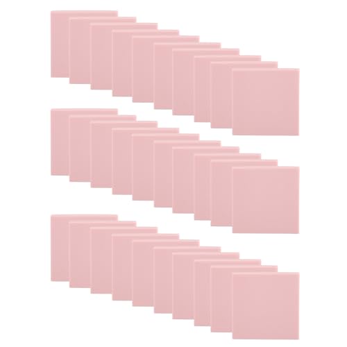 Rubber Carving Blocks Premium Soft Multipurpose Stamp Making DIY Crafting Scrapbook Painting for Schools Families 30PCS 5x5x1cm (Square Shape) - size: Square Shape