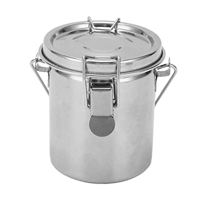 Artist Brush Cleaning Bucket with Stainless Steel Strainer, Leakproof Portable Handle for Watercolor Acrylic Oil Painting