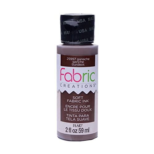 Fabric Creations Fabric Ink in Assorted Colors (2-Ounce), Ganache