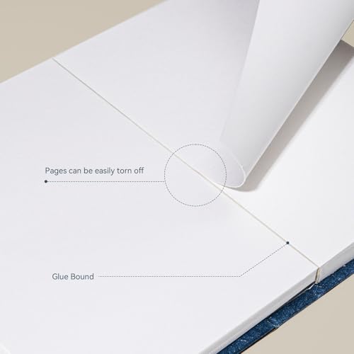 Arrtx Premium A6 Sketchbook 5.8"x4.1" - 60 Sheets/120 Pages, 180gsm Acid-Free Paper Blank Sketch Book, Hardcover Portable Artist Sketch Journal for Drawing, Illustration & Travel - size: A6