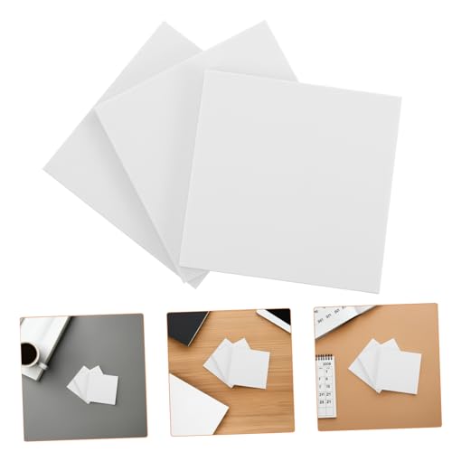 OSALADI 3pcs Rubber Stamp Soft Rubber Carving Blocks for Printmaking DIY Stamp Making Kit for Creative Projects for Hobbyists Educators and Office Use