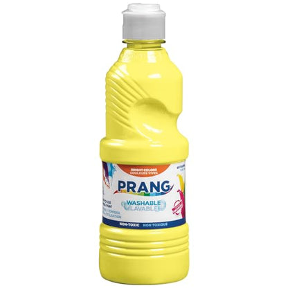 Prang Washable Tempera Paint, Yellow, 16 Oz., 1 Count - color: Yellow, size: 16 Fl Oz (Pack of 1)