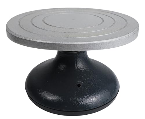 Falling In Art 7 Inch Pottery Wheel for Adults, Heavy Duty Metal Pottery Decorating Banding Wheel - size: 7''