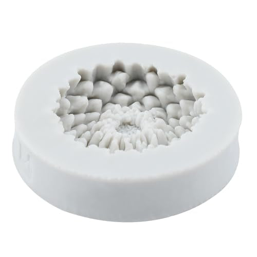 Flower Polymer Clay Mold Chrysanthemum Clay Molds Chrysanthemum Flower Silicone Mold for DIY Crafts Air Dry Plaster Jewelry Making Epoxy Resin Casting - color: Style D