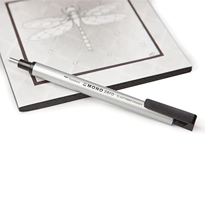 Tombow Mono Zero Eraser, Round 2.3mm - size: Round Tip, style: Eraser