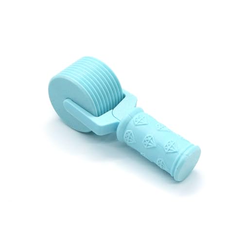 Jzzuau Diamond Art Roller Tool – 3D Printed Paint Straightening & Pressing Drills Roller, Easy-Grip Hand Roller for Rhinestone Embroidery, Essential DIY Craft Tool Accessories - color: Light Blue
