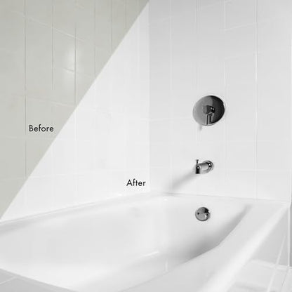 Rust-Oleum 384165 Tub And Tile Refinishing 2-Part Kit, 32 oz, Gloss White - color: White