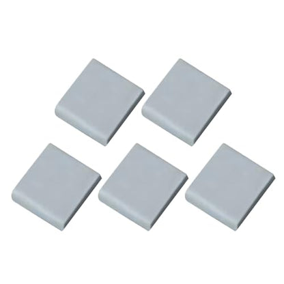 5Pcs Artist Eraser, Kneadable Erasers, Moldable Eraser, Art Erasers Kneaded Rubber Erasers for Artist Drawing, Sketching Eraser, Gray