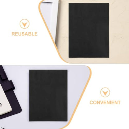 STOBAZA 55pcs Black Carbon Transfer Paper for Tracing with Dual Tip Stylus Pens, Reusable Design and Enhanced Clarity, Suitable for Canvas, Wood, Paper, and Other Artistic Surfaces