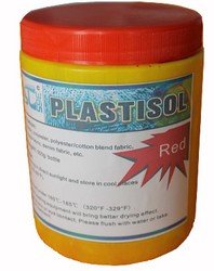 Plastisol Ink Screen Printing Oil-Based Ink (Red) - color: Red