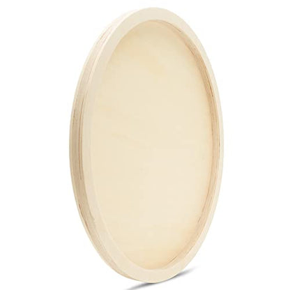 Circle Wood Sign Blank 18 inch Diameter, Pack of 1 Wood Tray for Crafts, Canvas Panel, Wood Boards for Crafts & Resin, by Woodpeckers - size: 18 inch