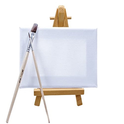 7.5 Inch Mini Wood Display Easel, 10 Pcs Tabletop Easels for Displaying Photos, Picthres - style: 7.5 Inch