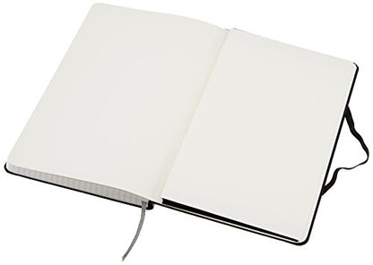 Amazon Basics Classic Grid Notebook for Writing and Note Taking, Hardcover, Graph Ruled, 240 Pages, 5" x 8.25", Black (Pack of 2) - size: 2 Pack, style: Grid