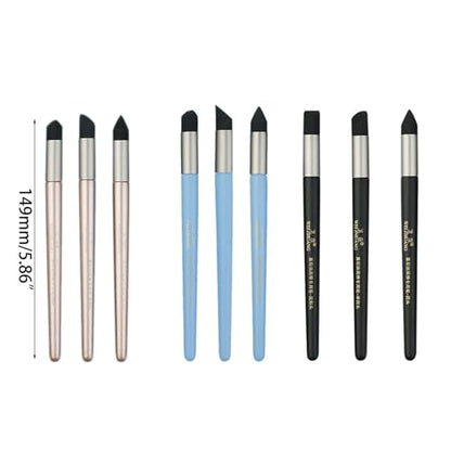 Color Shaper Paints Mixing Tool Paint Shaper Color Painting Blending Tool for Smearing Blending Highlighting Pastel Tools Soft Pastel Silicone Tools Oil Soft - color: Single Round Head