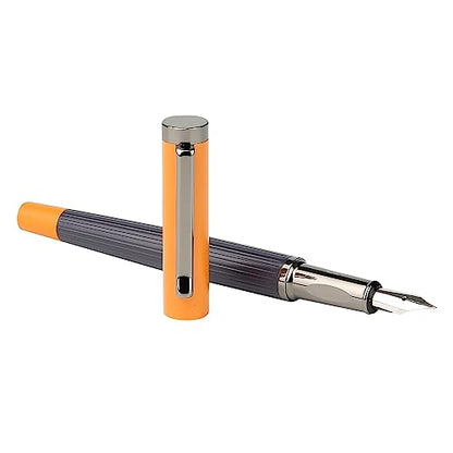 Fountain Pen Set – Fine Nib with 12 Ink Cartridges and Ink Refill Converter, Pen Gift Set for Writing Journaling Calligraphy– MU-12